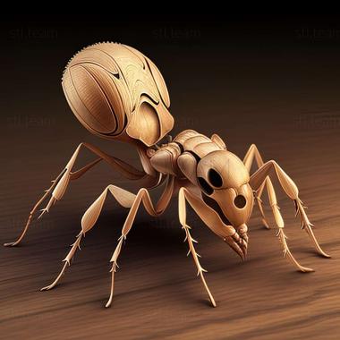 3D модель Pheidole excubitor (STL)